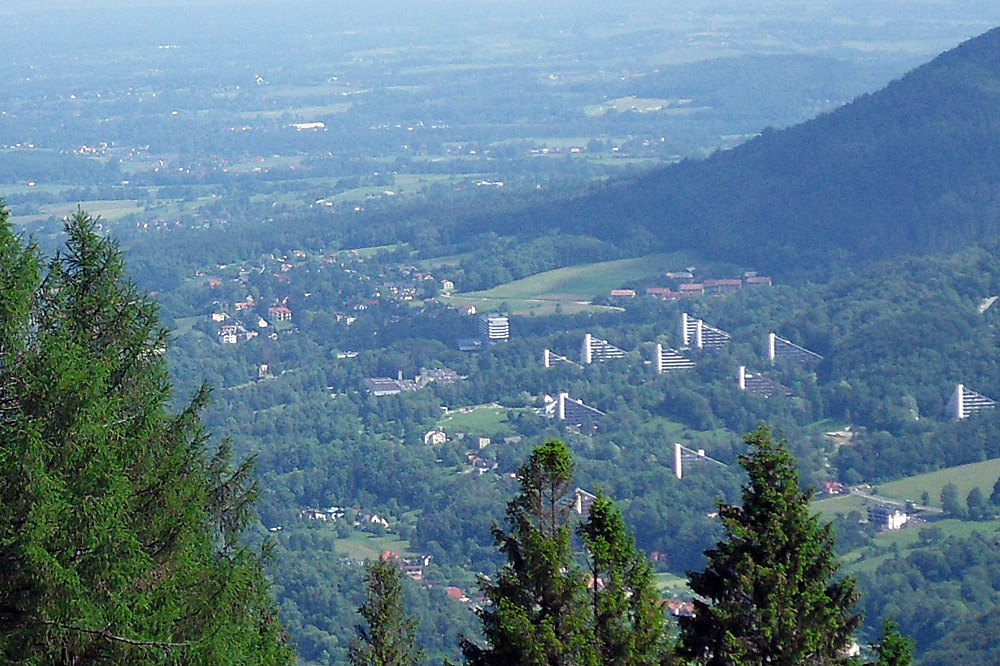 Widok na Ustroń