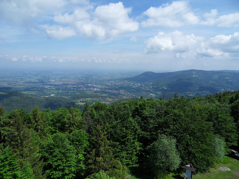 Widok na Ustroń